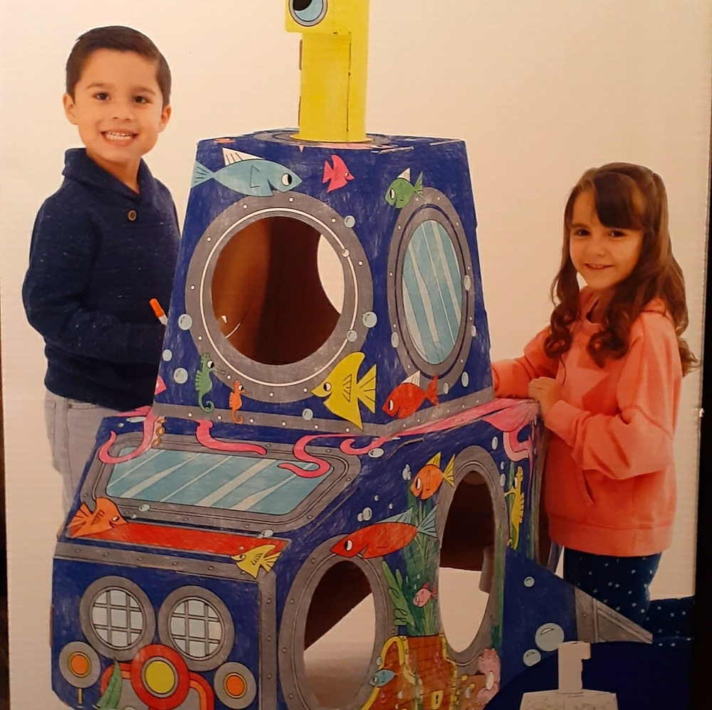 Creatology Color-in Submarine